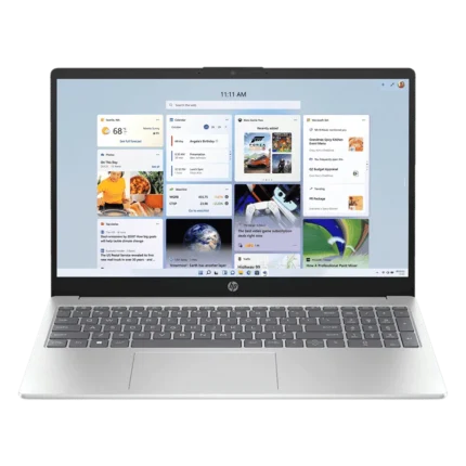 HP 15-fc0154AU | AMD Ryzen 3 7320U | 8GB RAM | 512GB SSD | Windows 11 Home | 15.6 inch Full HD Display | MS Office Home | Natural Silver
